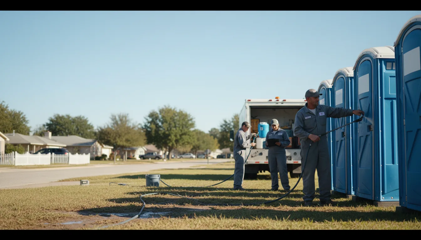 Long-Term Portable Toilet Rental in Grant Park, IL near me